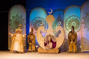 The Youth Theater will play for the hundredth time the play "Aladdin"