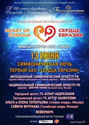 Сегодня – второй день Международного фестиваля искусств «Сердце Евразии»
