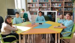 Информационно–познавательный час «К истокам русской письменности»