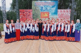 Студенты Октябрьского музыкального колледжа успешно выступили на Межрегиональном празднике русской песни и частушки