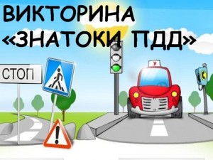 Викторина на тему:«Знатоки ПДД»