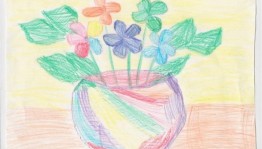 Выставка рисунков «Букет любимому учителю»;