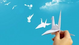 Мастер-класс «Белый журавлик»