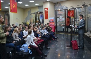 Музей Боевой Славы посетили школьники из Луганской Народной Республики