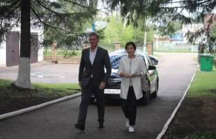 The Minister of culture of Bashkortostan Amina Shafikova visited the Yermekeyevsky district of Bashkortostan