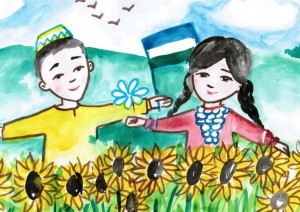 Конкурс рисунков« Жители многонационального края!».