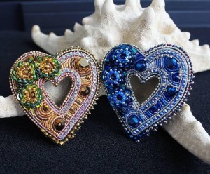 Мастер-класс «Брошь «Сердечко»