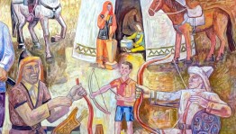 В музее 112-й Башкирской кавалерийской дивизии начала работать выставка живописи Дамира Ишемгулова
