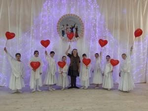 Праздничный концерт ко дню Матери«Мамино сердце»