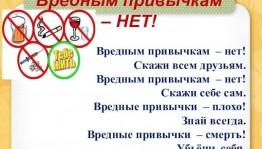 Час полезной информации «Вредные привычки –загубленная жизнь»
