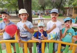 Развлекательная программа «Воздушный поцелуй»