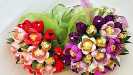 Мастер - класс «Букет из конфет»