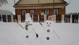 Игровая программа«Самый большой снеговик»