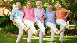 «Физически здоровый образ жизни пожилых» встреча пожилых