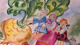 Дети рисуют сказку