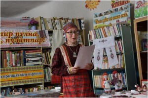 Литературная встреча в гостиной «Чăваш чĕлхи–чĕкеç чĕлхи»