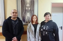 Встреча с художником Романом Сайфуллиным в Башкирской библиотеке для слепых