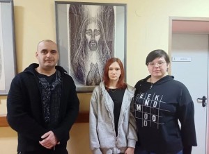 Встреча с художником Романом Сайфуллиным в Башкирской библиотеке для слепых