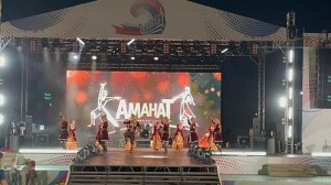 Ансамбль народного танца «Аманат» принимает участие во всероссийском молодежном фестивале национальных культур «Мы вместе!»