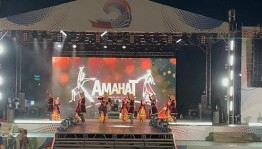 Ансамбль народного танца «Аманат» принимает участие во всероссийском молодежном фестивале национальных культур «Мы вместе!»