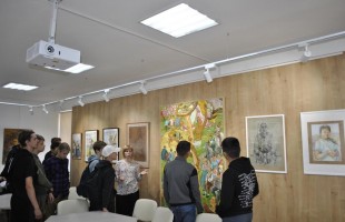 В Уфе открылась персональная выставка Амины Тлявсиной