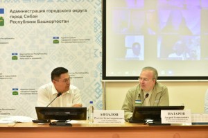 Андрей Назаров ознакомился с ходом ремонтных и строительных работ Сибайской филармонии