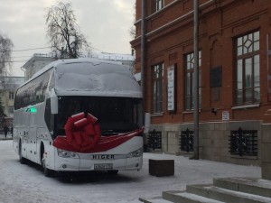 В Уфе представили новые автобусы республиканских учреждений культуры и искусства