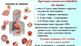 Беседа по профилактике табакокурения