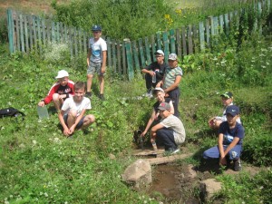 Час полезных дел «Благоустроенный родник»
