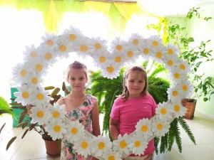 Мастер-класс «Ромашковое сердце»