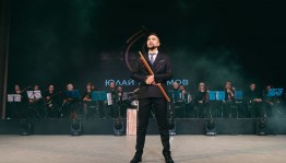 Кураист Юлай Касимов на своем сольном концерте представил уникальный курай рода Тангаур