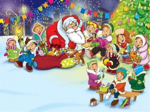 Игровая программа «Дети и Дед Мороз»