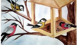 Познавательно–игровая программа «Синичка–воробью сестричка»