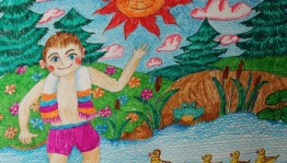 Конкурс рисунков «Мои лето в рисунке»