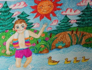 Конкурс рисунков «Мои лето в рисунке»