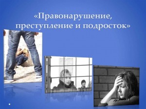 Диспут «Причины, ведущие подростков к правонарушениям»