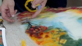 «Изготовление башкирской кошмы»