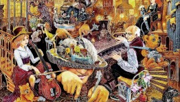 Выставка «Михаил и Светлана Гладких. Живопись, графика, авторская кукла»