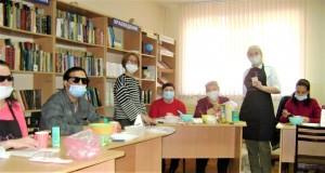 Фонд «Искусство, наука и спорт» проводит практические занятия для незрячих в Стерлитамаке
