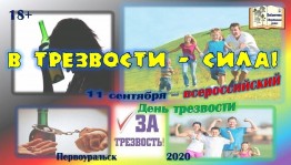 Устный журнал«Быть трезвым–значит здраво мыслить»