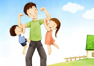 Фотоакция, посвященная Дню отца «С папой можно всё!»