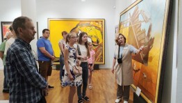 Вынужденные переселенцы из ДНР и ЛНР посетили Национальный музей Башкортостана