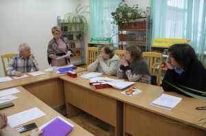 Заседание литературного клуба «Зерна»