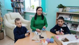 Мастер–класс «Зайчик–пушистик»