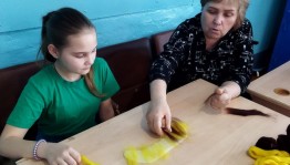 Мастер класс, мокрое валяние «Сувенирный носочек»