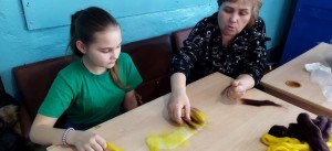 Мастер класс, мокрое валяние «Сувенирный носочек»