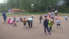 Конкурс рисунков на асфальте«Разноцветные краски»