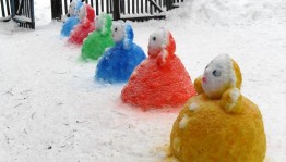 Конкурс Снежная скульптура