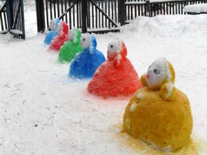 Конкурс Снежная скульптура