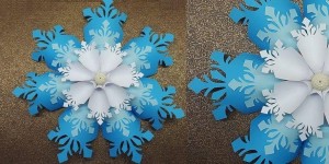 Мастер класс «Новогодняя снежинка»